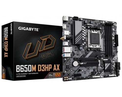 PLACA BASE GIGABYTE B650M D3HP AX AM5 MATX 4XDDR5